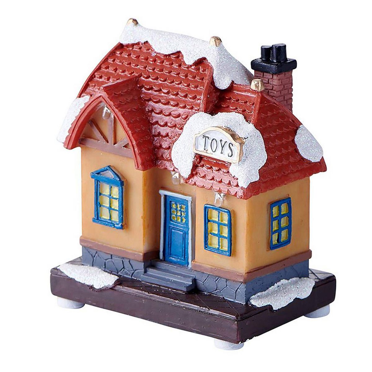 GENERICO - Casa Iluminada LED Surtida 10cm