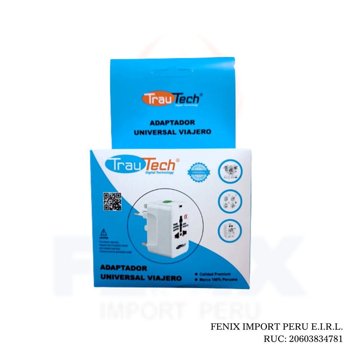 GENERICO - Adaptador Internacional Enchufe Viajero 110 - 240 V TRAUTECH
