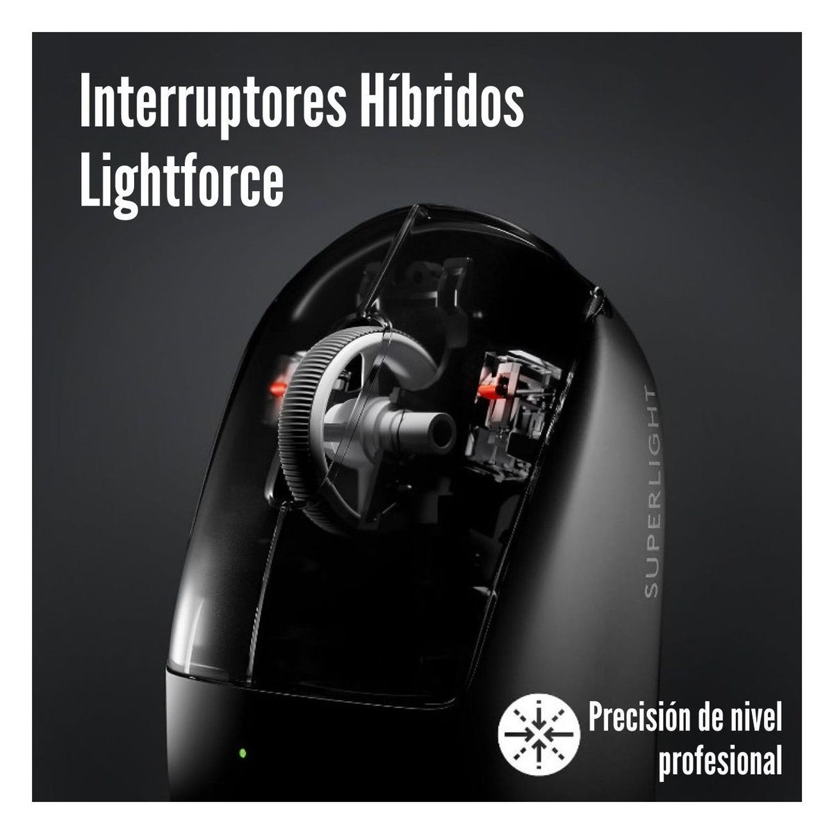 LOGITECH - Logitech G - Mouse Pro X Superlight 2 Wireless - Negro