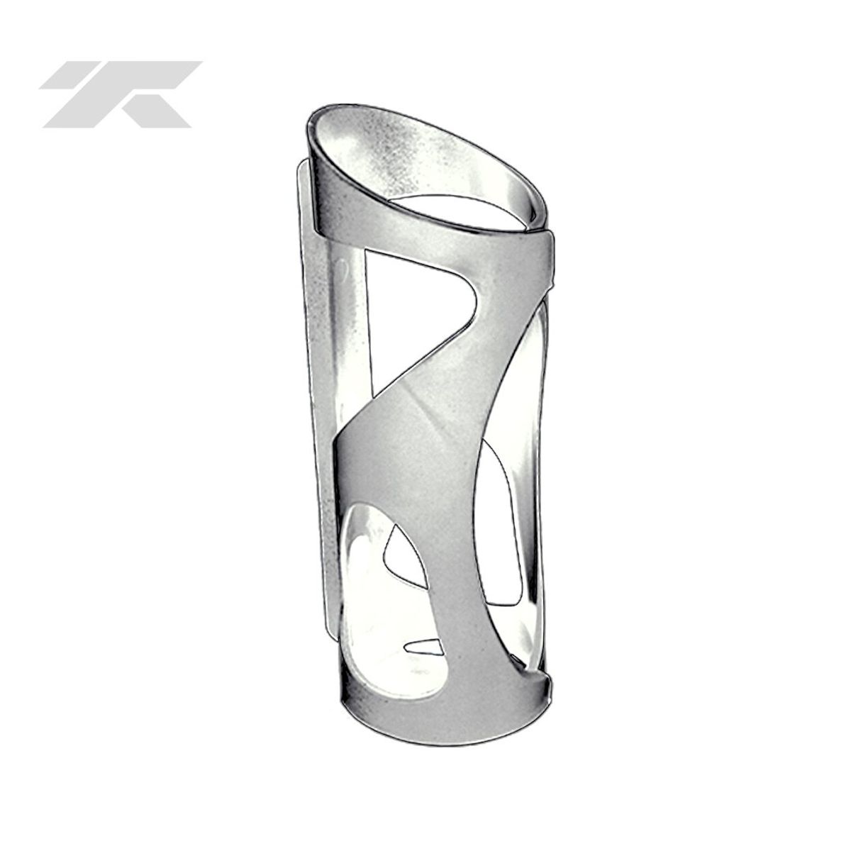 GENERICO - Porta Botella de Agua Moto Bajaj Silver