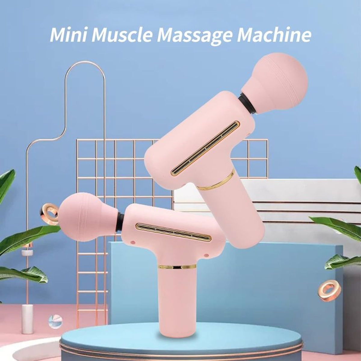 PUREPOWER - Pistola fascia de Músculos Percusión de Tejido Profundo Portátil