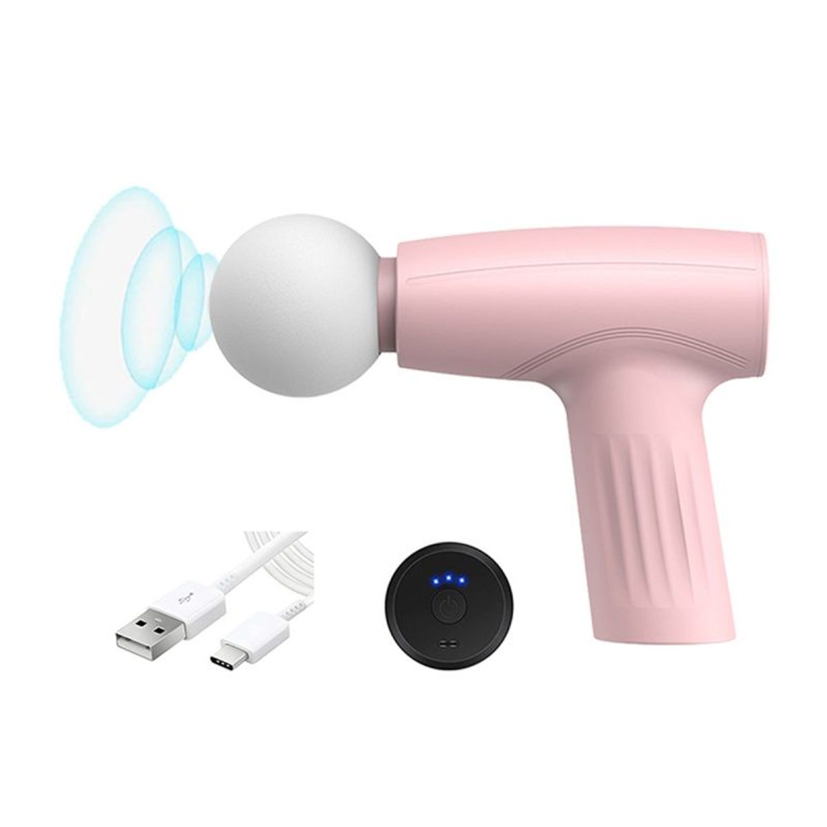 PUREPOWER - Pistola fascia de Músculos Percusión de Tejido Profundo Portátil