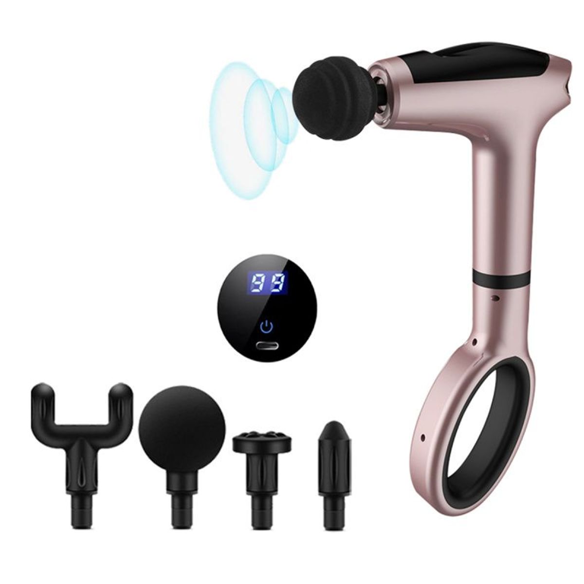 PUREPOWER - Pistola fascia de Músculos Percusión de Tejido Profundo Portátil