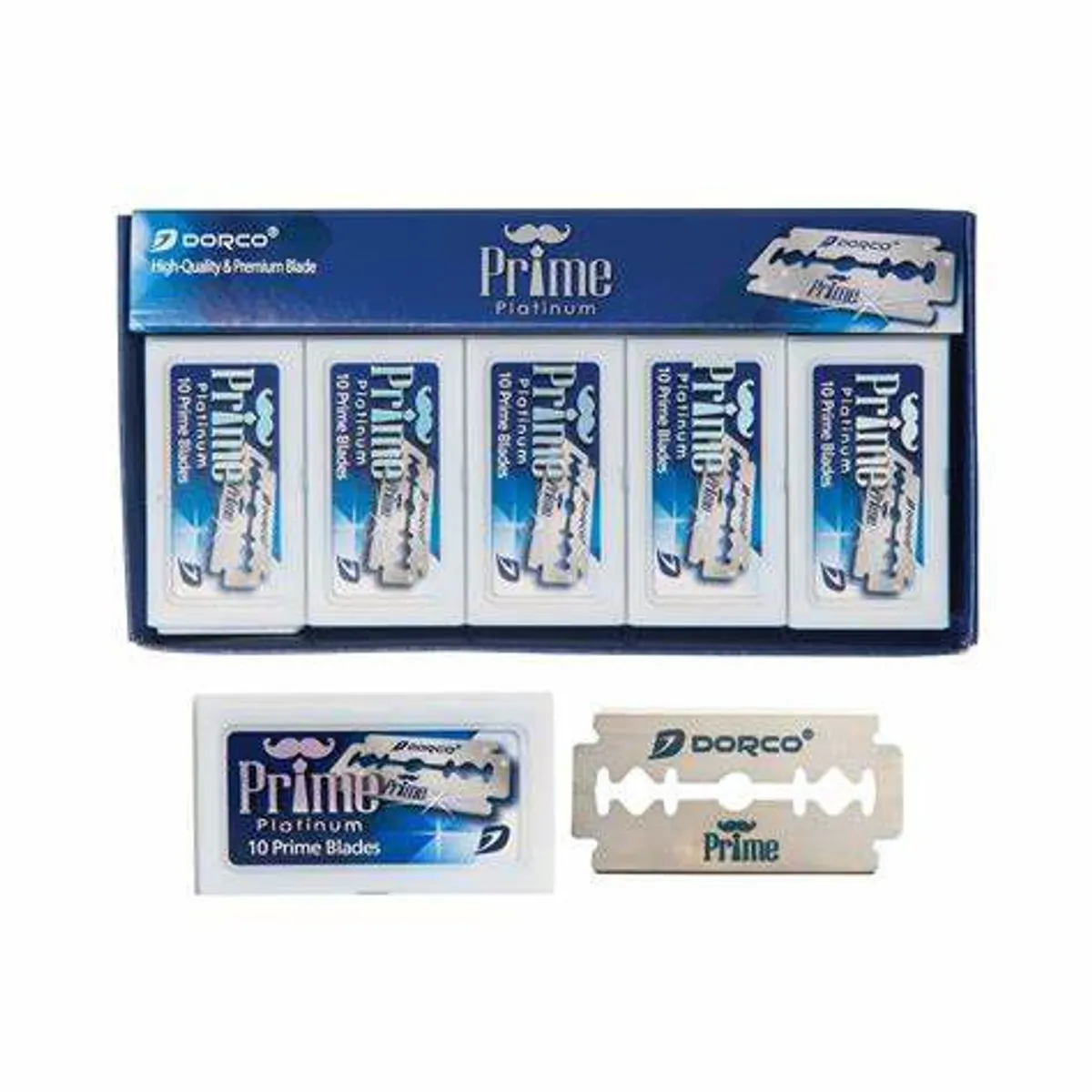 DORCO - Hoja De Afeitar Cuchilla Navaja de afeitar Dorco  Prime- 100 Cuchillas