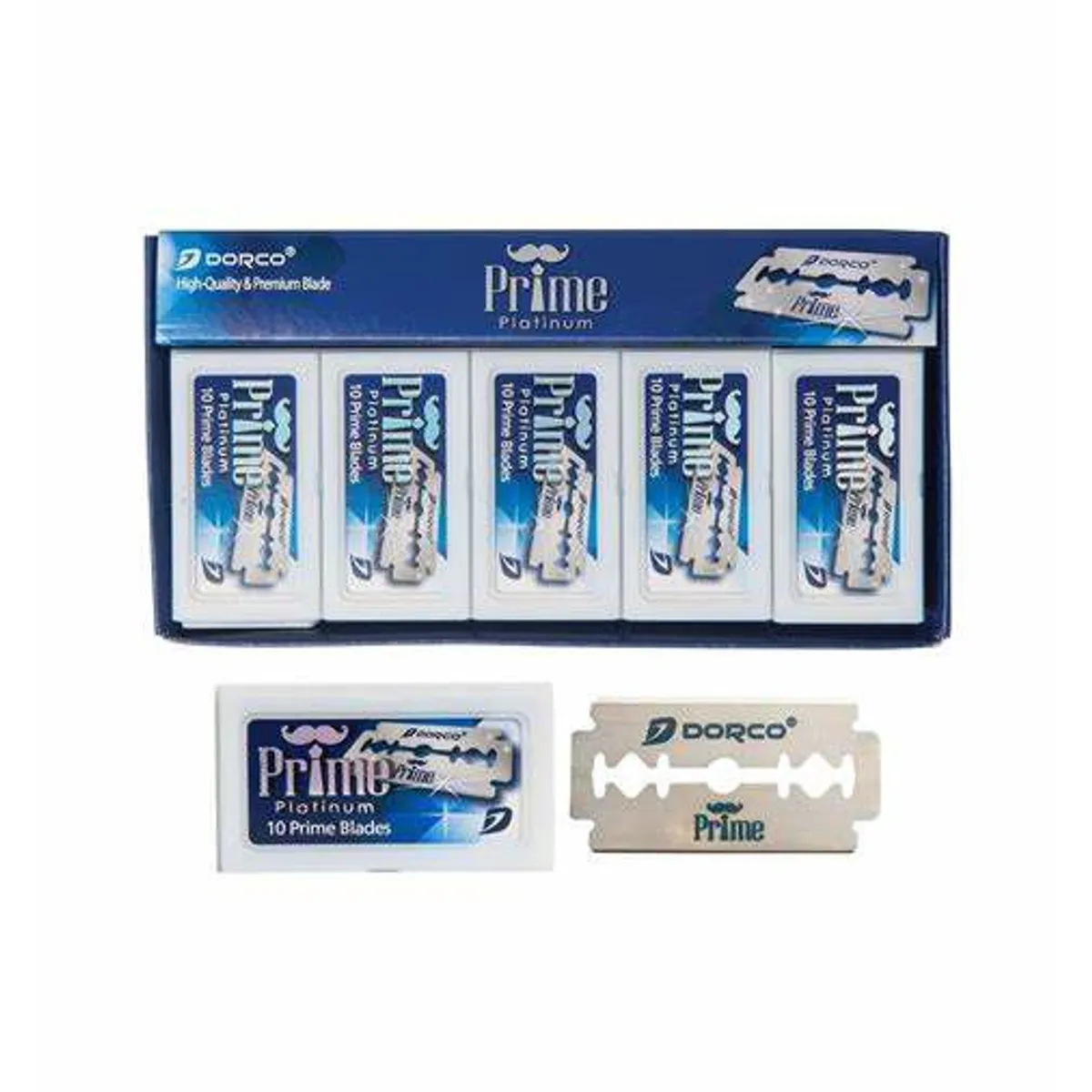 DORCO - Hoja De Afeitar Cuchilla Navaja de afeitar Dorco  Prime- 100 Cuchillas