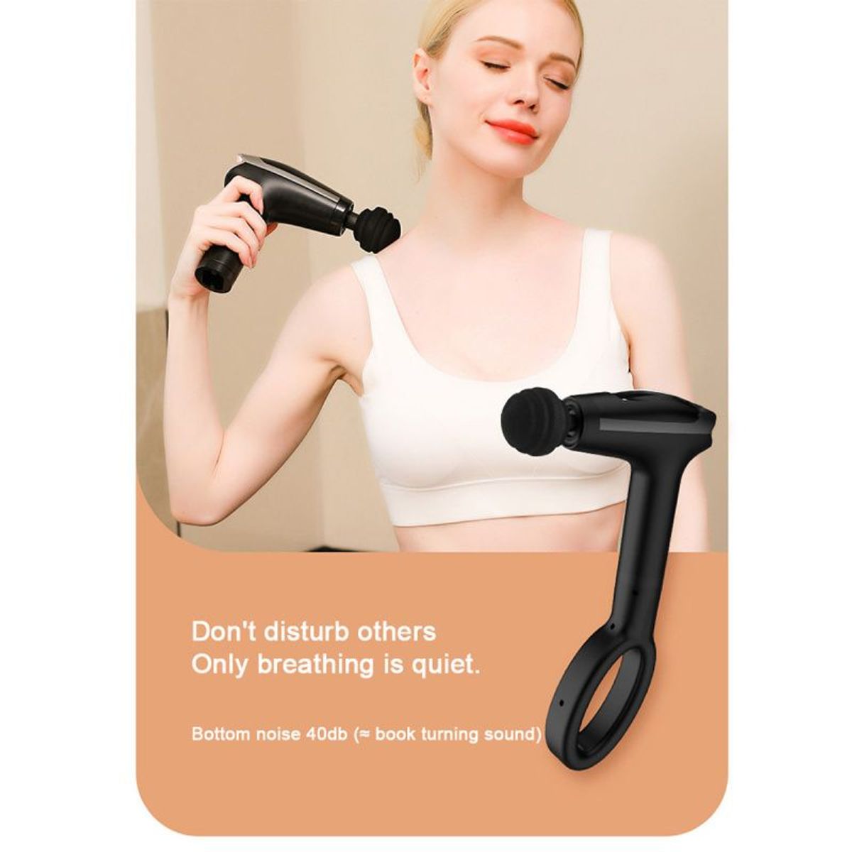 PUREPOWER - Pistola fascia de Músculos Percusión de Tejido Profundo Portátil