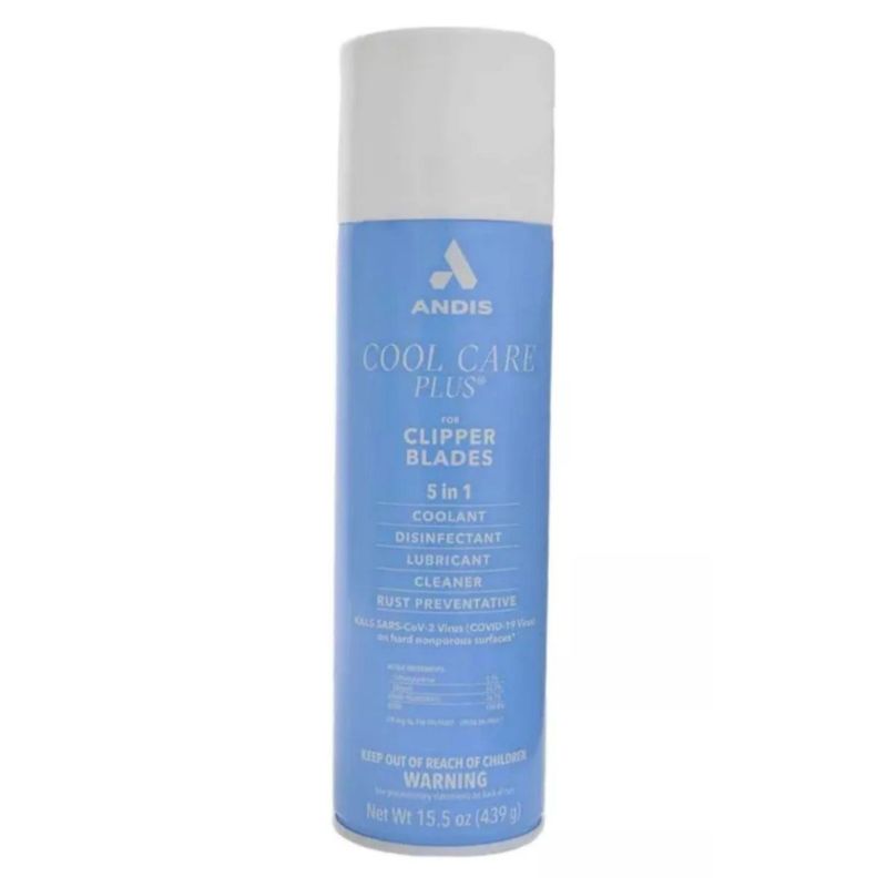 ANDIS - Desinfectante  Profesional Lubricante Cool care 5 en 1 Andis