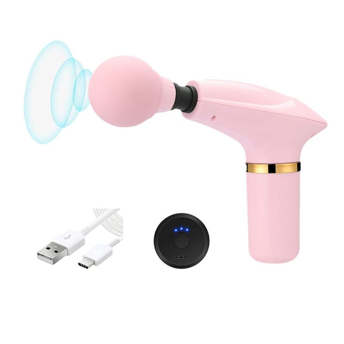 PUREPOWER - Pistola fascia de Músculos Percusión de Tejido Profundo Portátil