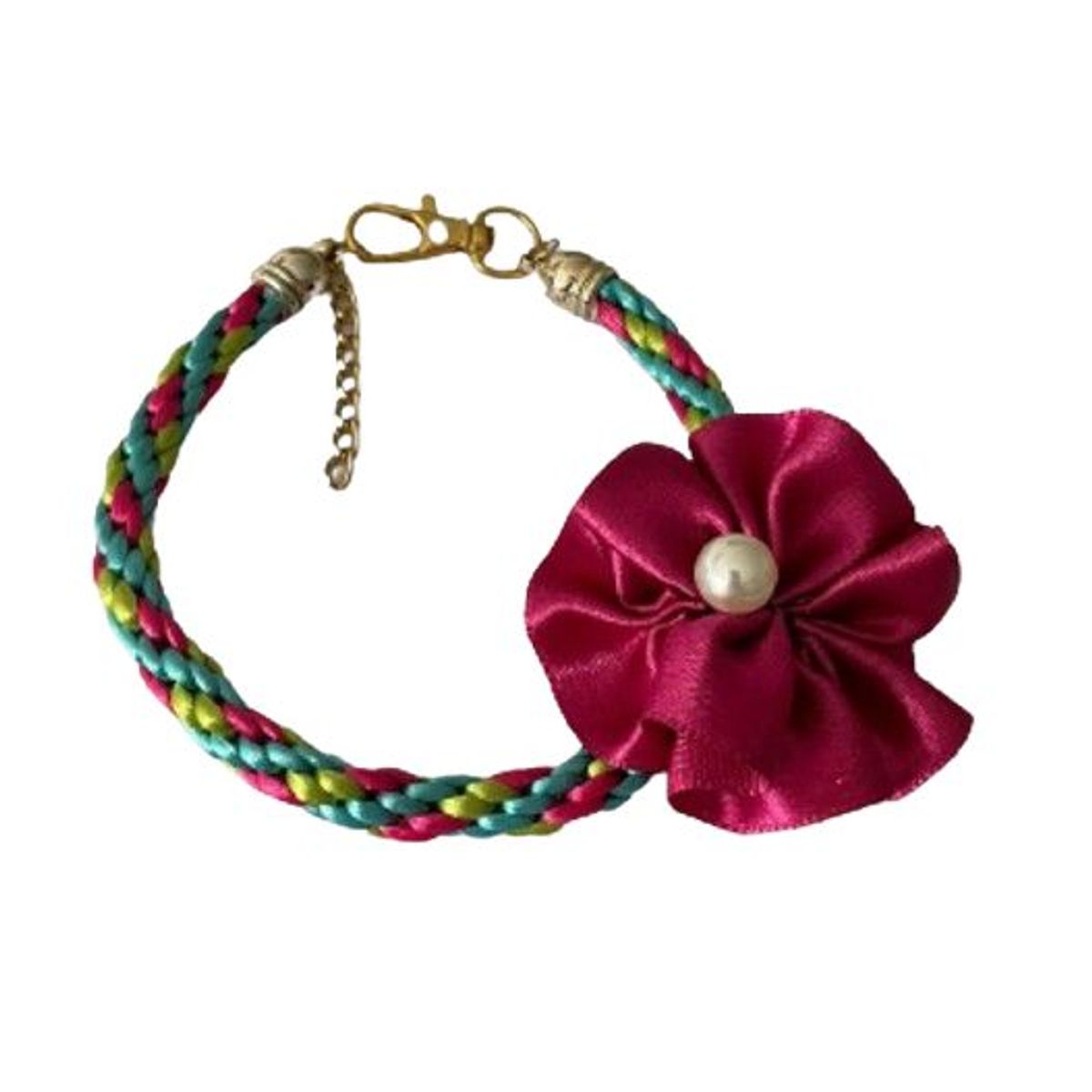 GENERICO - Collar para Mascotas  Fucsia - Cuellos 42 a 47 cm