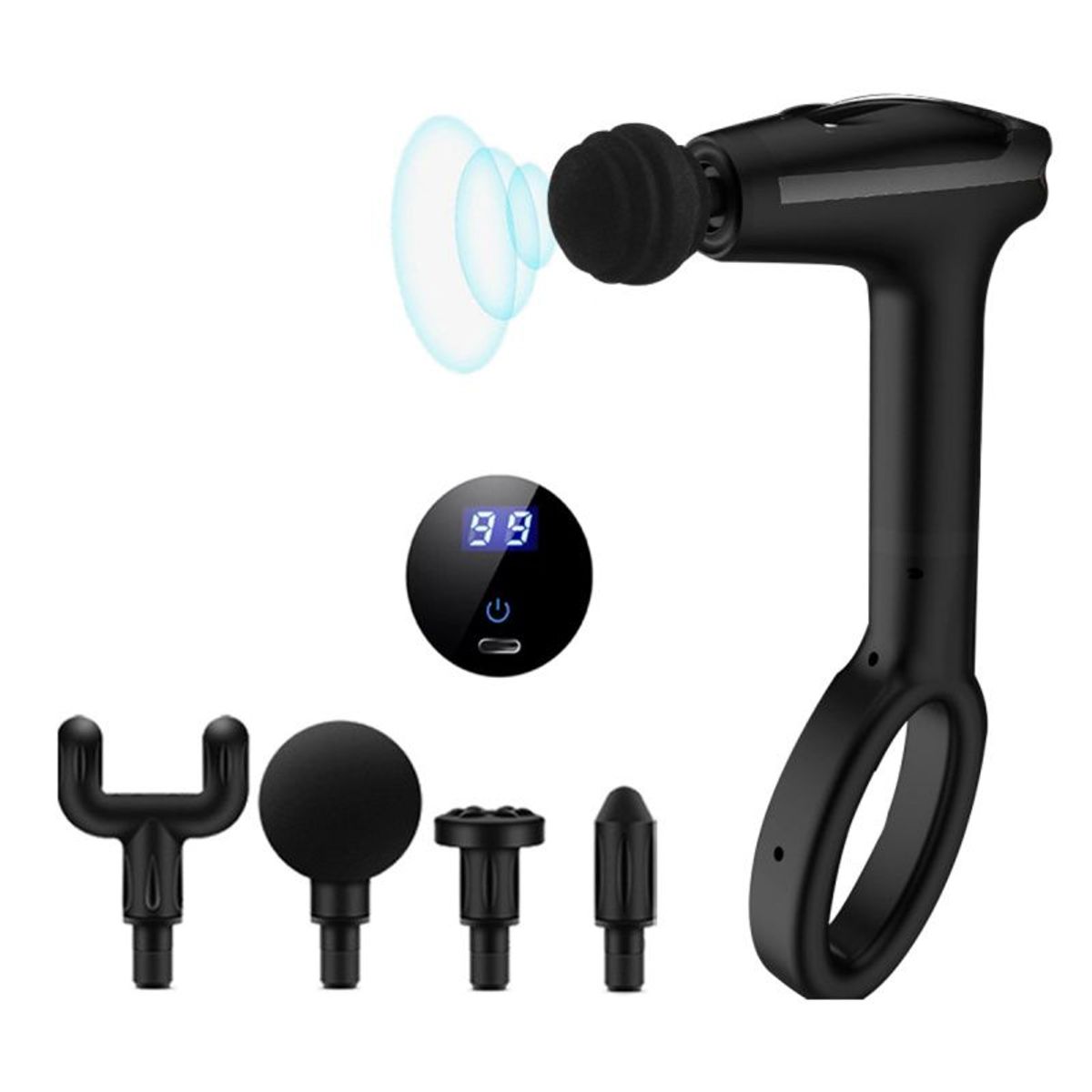 PUREPOWER - Pistola fascia de Músculos Percusión de Tejido Profundo Portátil