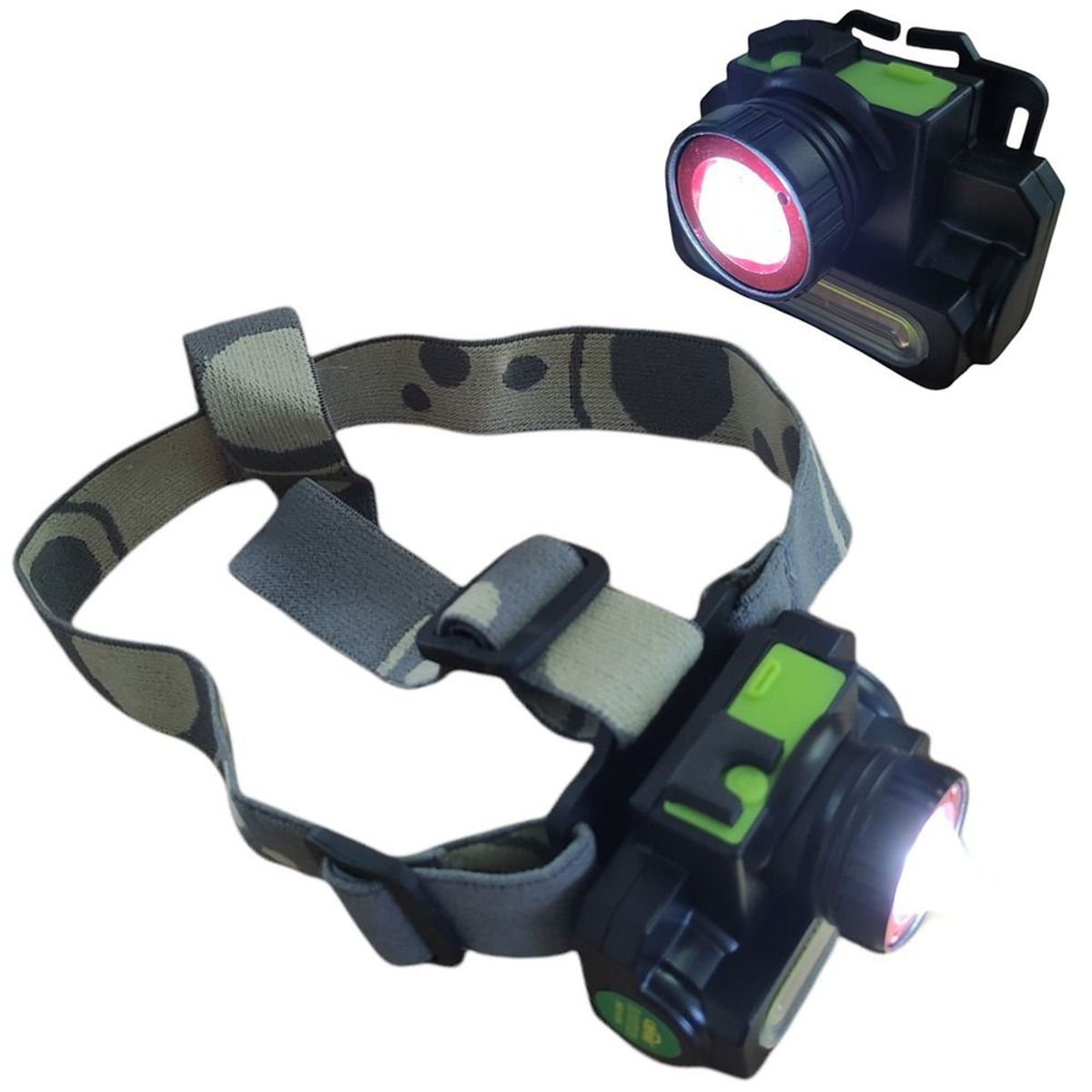 GENERICO - Linterna Frontal Recargable Cafini Luz Led Fuerte CN-L7633C