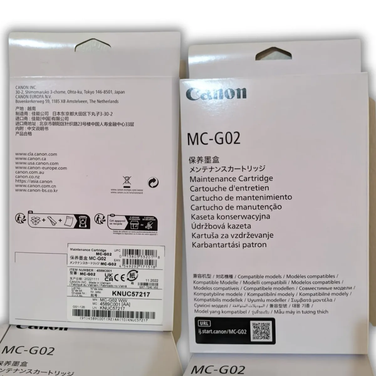 CANON - Caja De Mantenimiento CANON MC-G02 MCG02