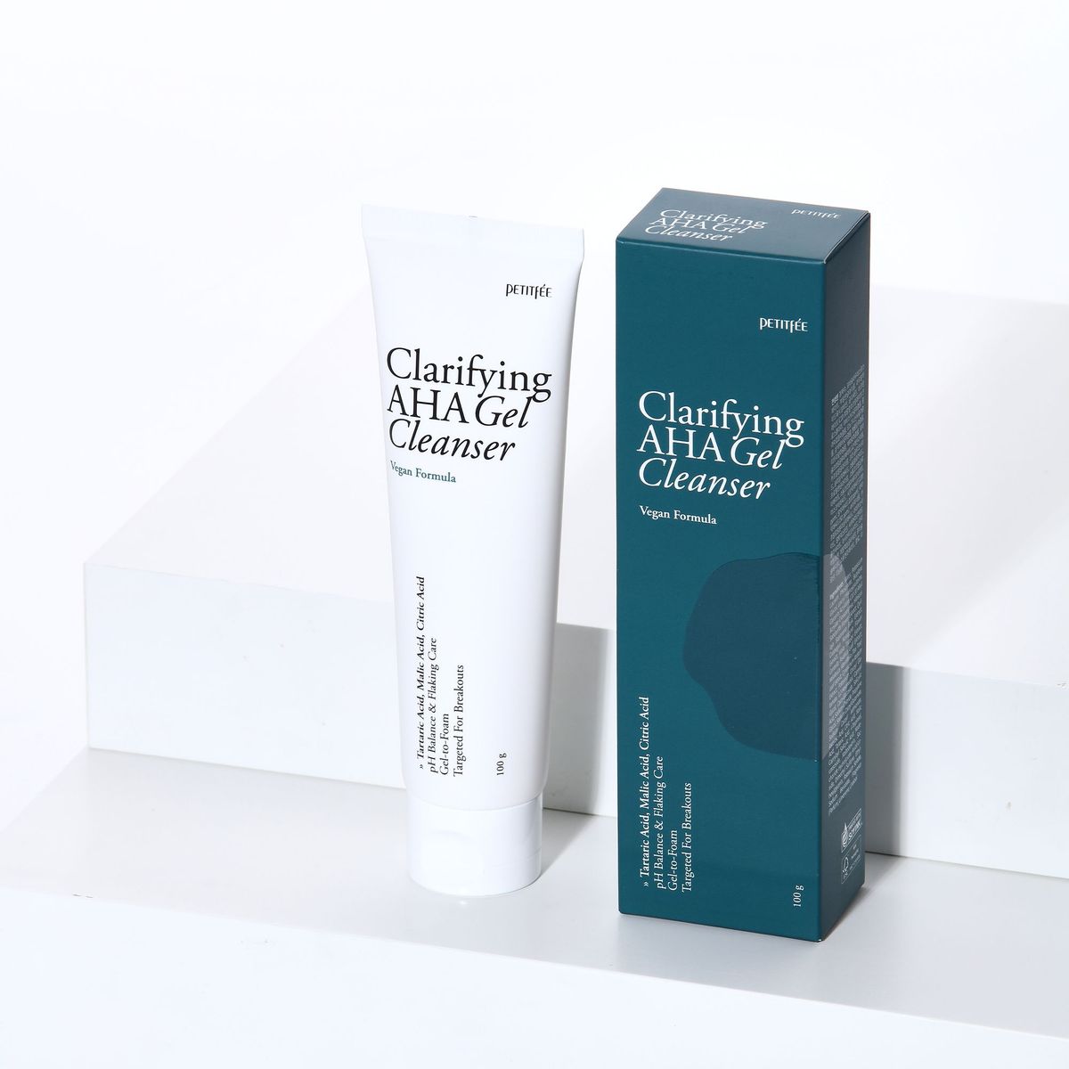 PETITFEE - PETITFEE CLARIFYING AHA GEL CLEANSER_123