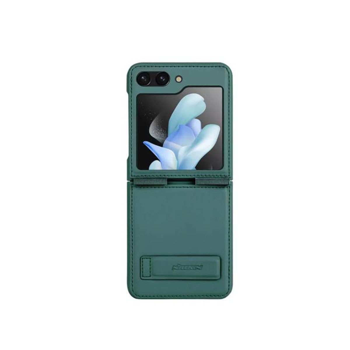NILLKIN - Nillkin Qin Leather para Samsung Galaxy Z Flip 5 Verde