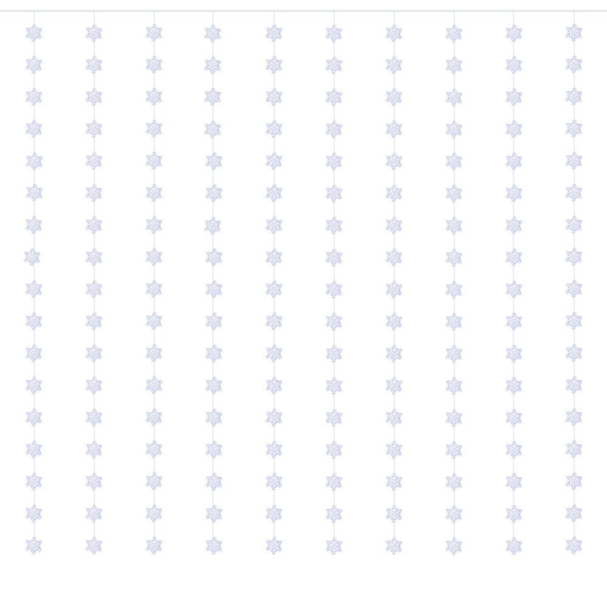 INSPIRA - Luces Led Copo de Nieve Guirnalda de Decoración Navidad