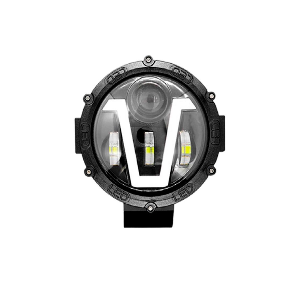 GENERICO - Faro Led 7″ Off Road Modelo V 5000LM Kontrol