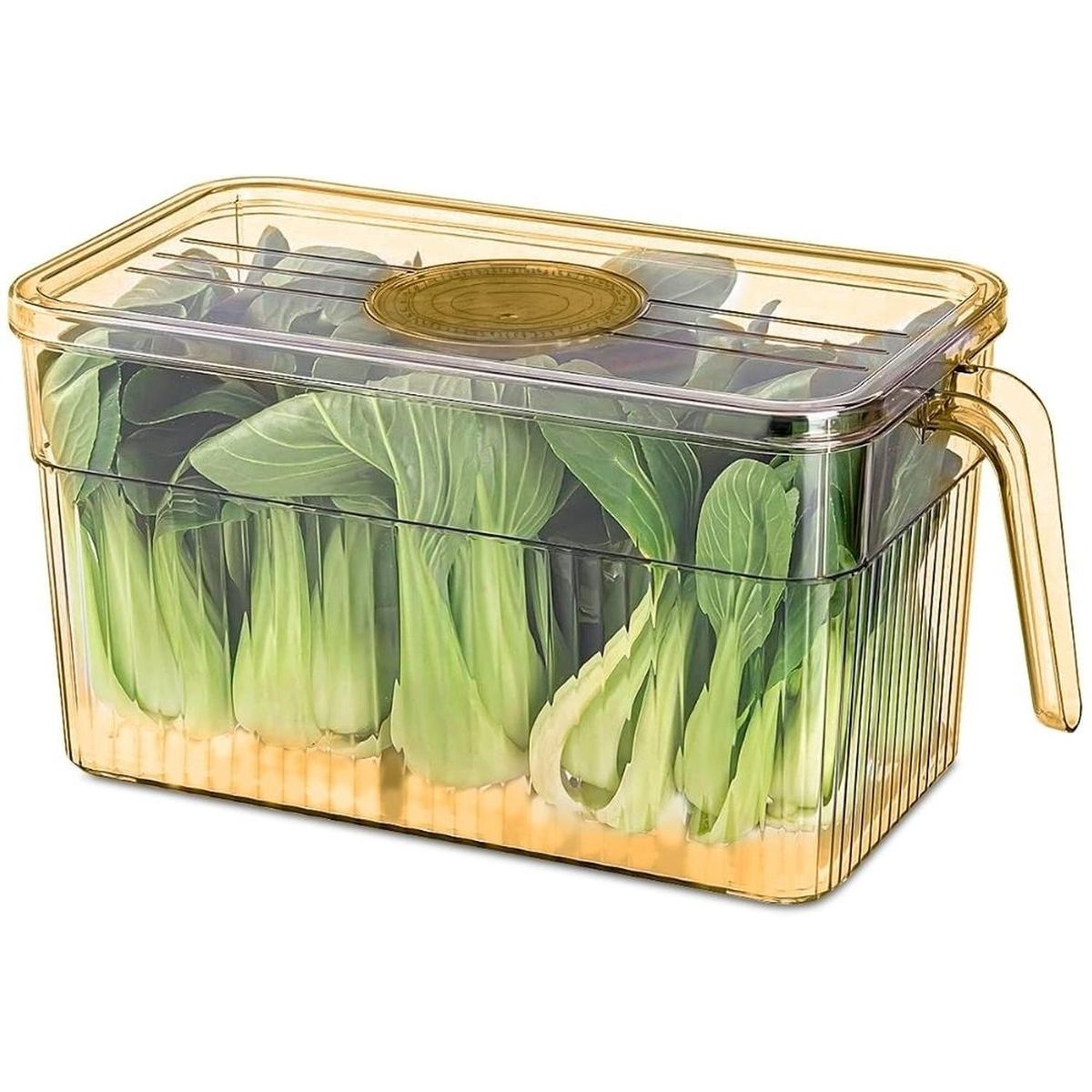 MINARI - Contenedor Organizador de Frutas y Verduras Recipiente con Tapa AM T14
