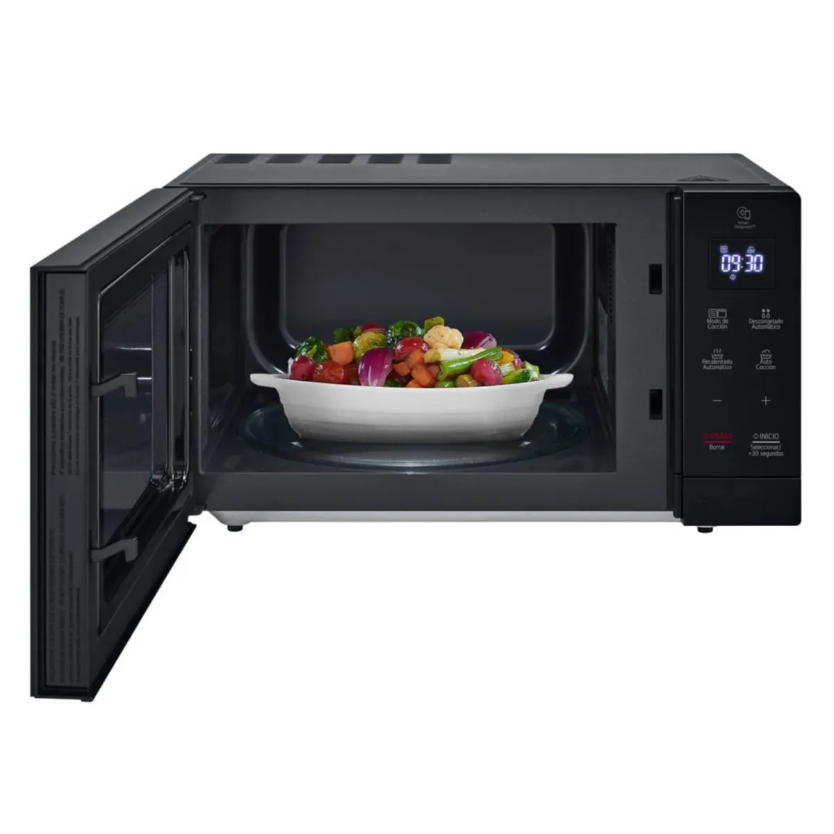 LG - HORNO MICROONDAS LG EASYCLEAN 30L MH7032JAS NEGRO.