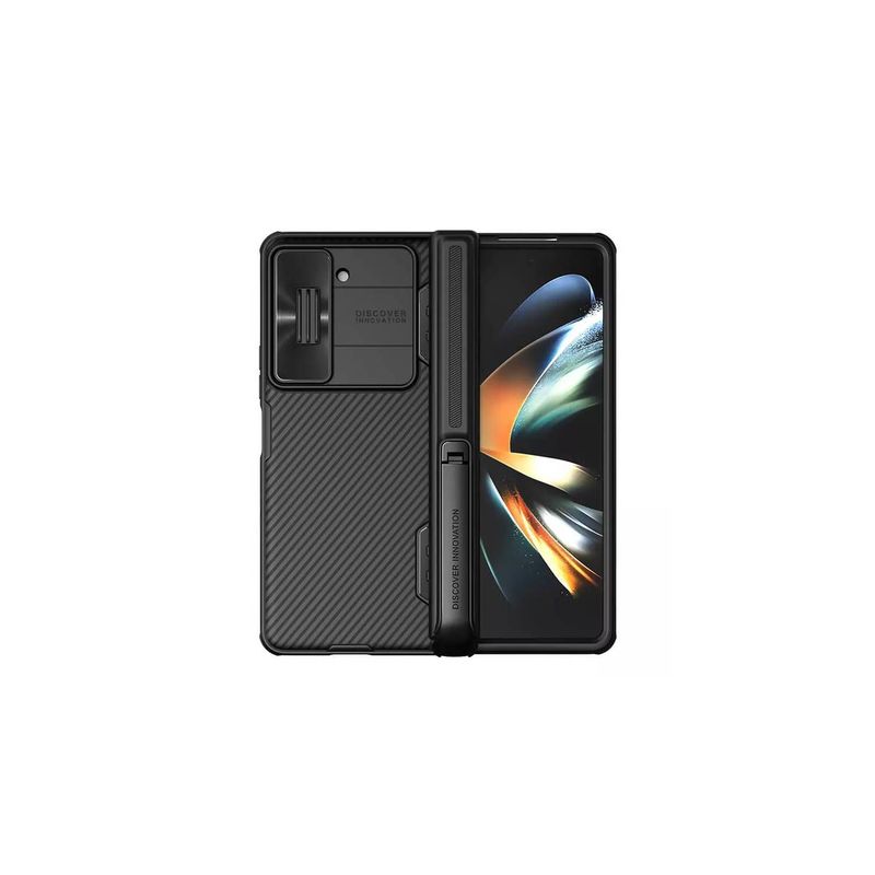 NILLKIN - Case Nillkin Samsung Z Fold 5 Camshield Funda Híbrida Negro