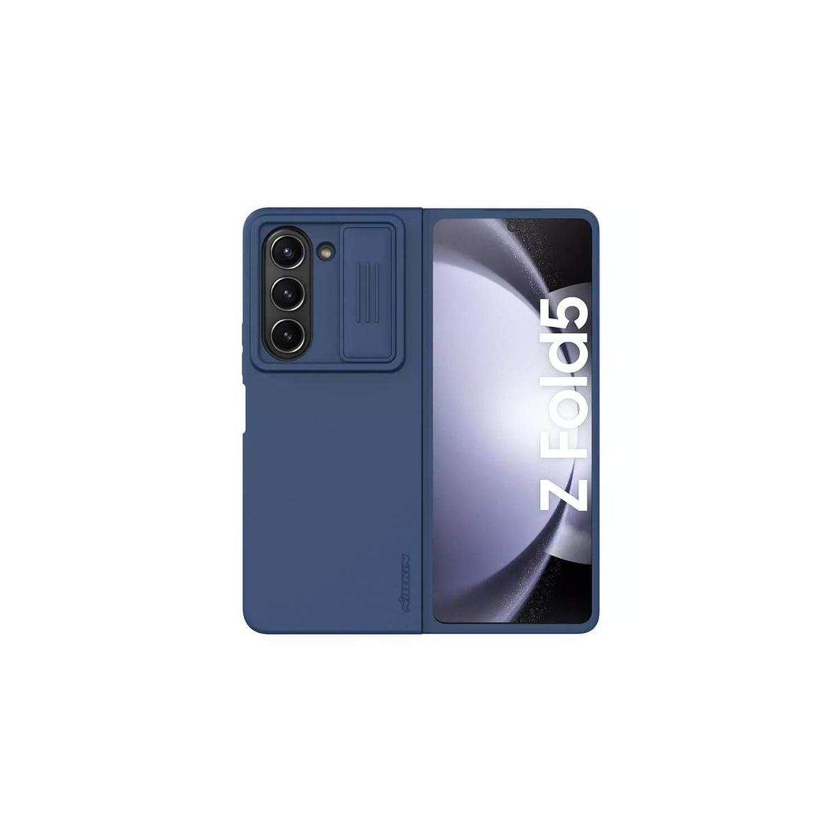 NILLKIN - Case Nillkin Silicona Samsung Z Fold 5 Azul