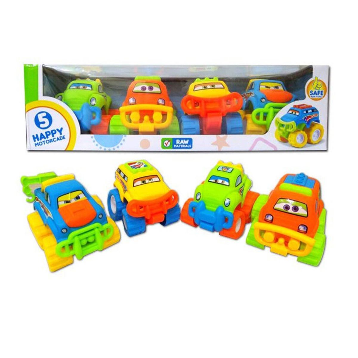 GENERICO - Juguetes Carrito de Niños pack de 4