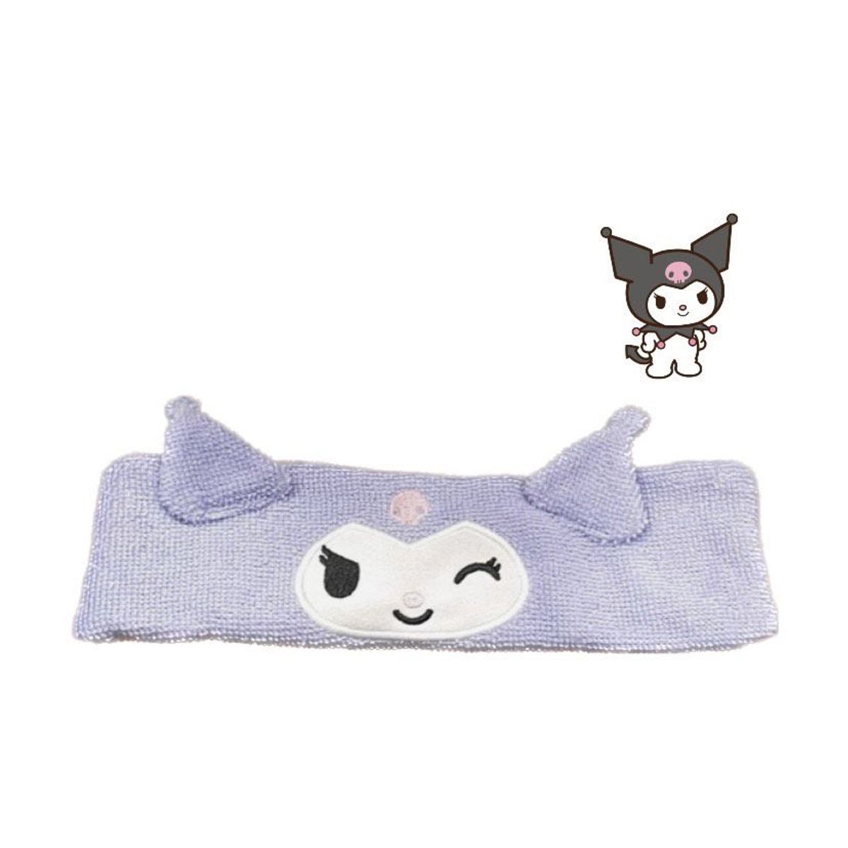 SANRIO - VINCHA PARA MAQUILLAJE Y TRATAMIENTO FACIAL SANRIO JAPON ORIGINAL LILA