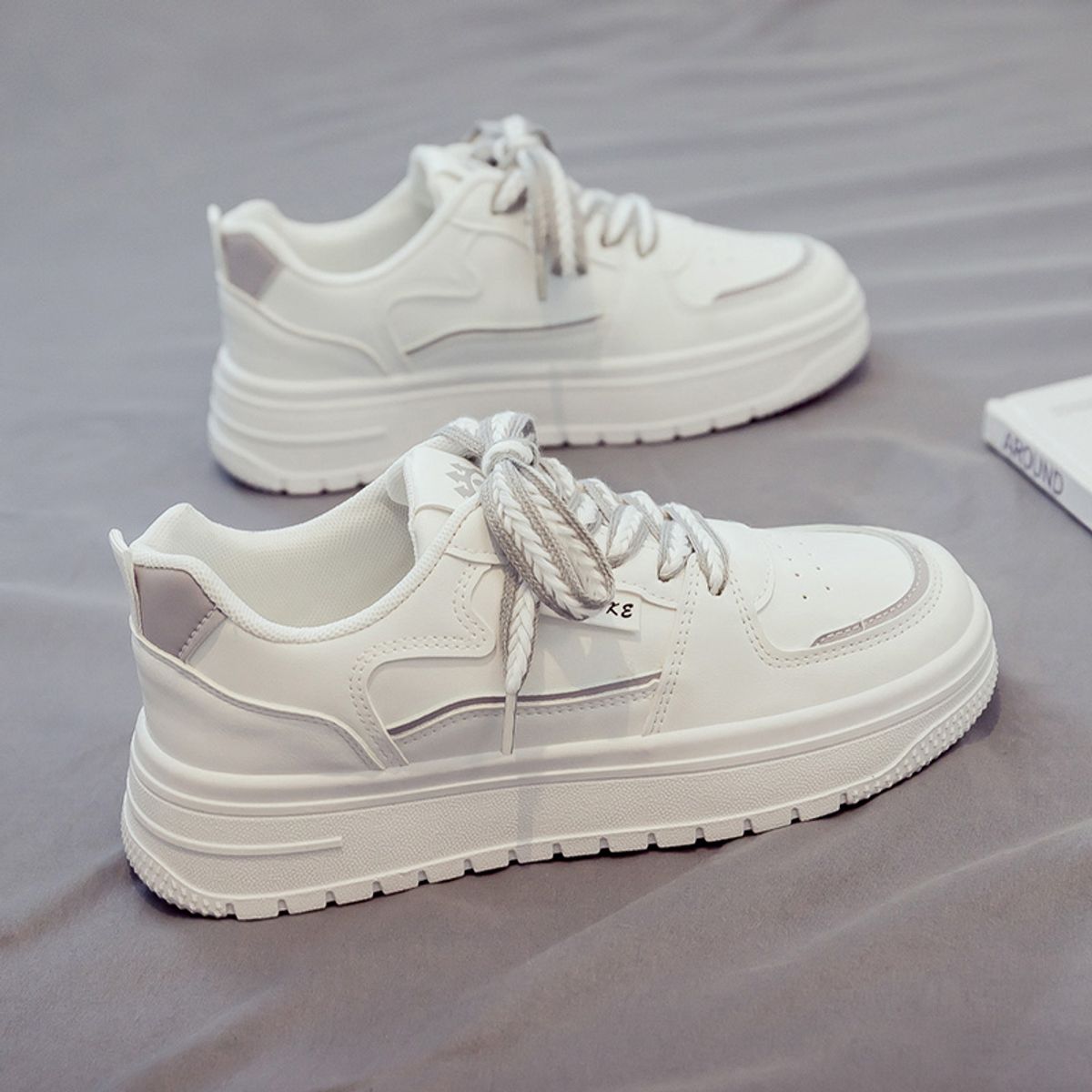 SHANDIAN - Mujer Zapatillas Urbana Plataforma Mujer