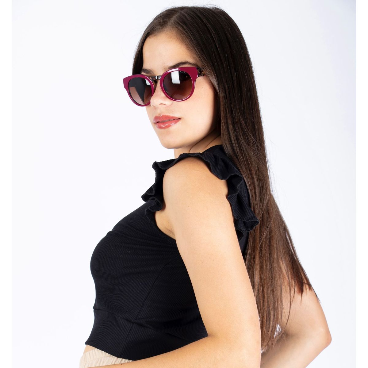 GENERICO - Top MÃ­a elaborado en rib de XMN para damas