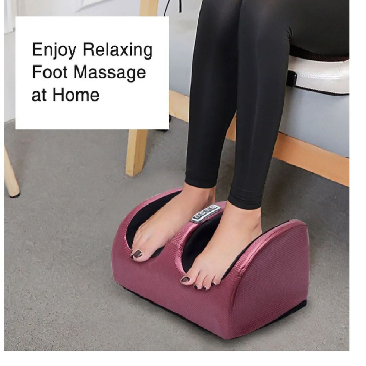 GENERICO - Masajeador de Pies Electrico Shiatsu Portatil