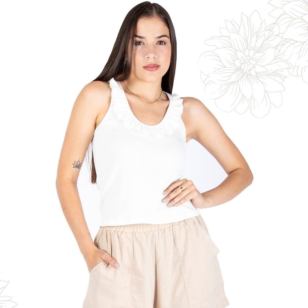 GENERICO - POLO SIN MANGAS MUJER DE XMN