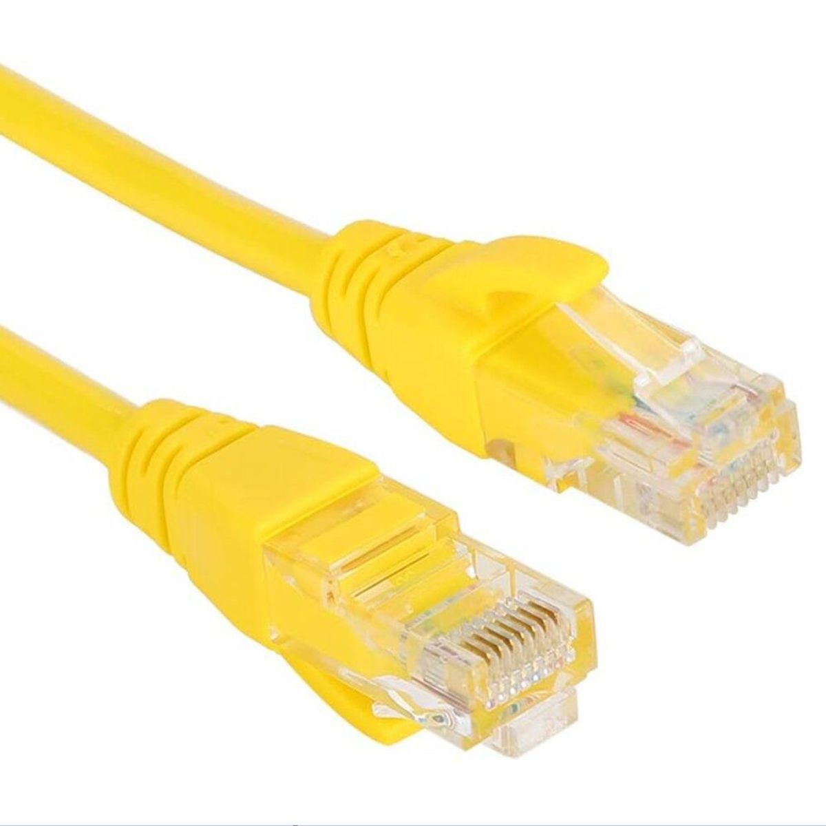 GENERICO - Cable De Red Internet Longitud 3 Metros Amarillo