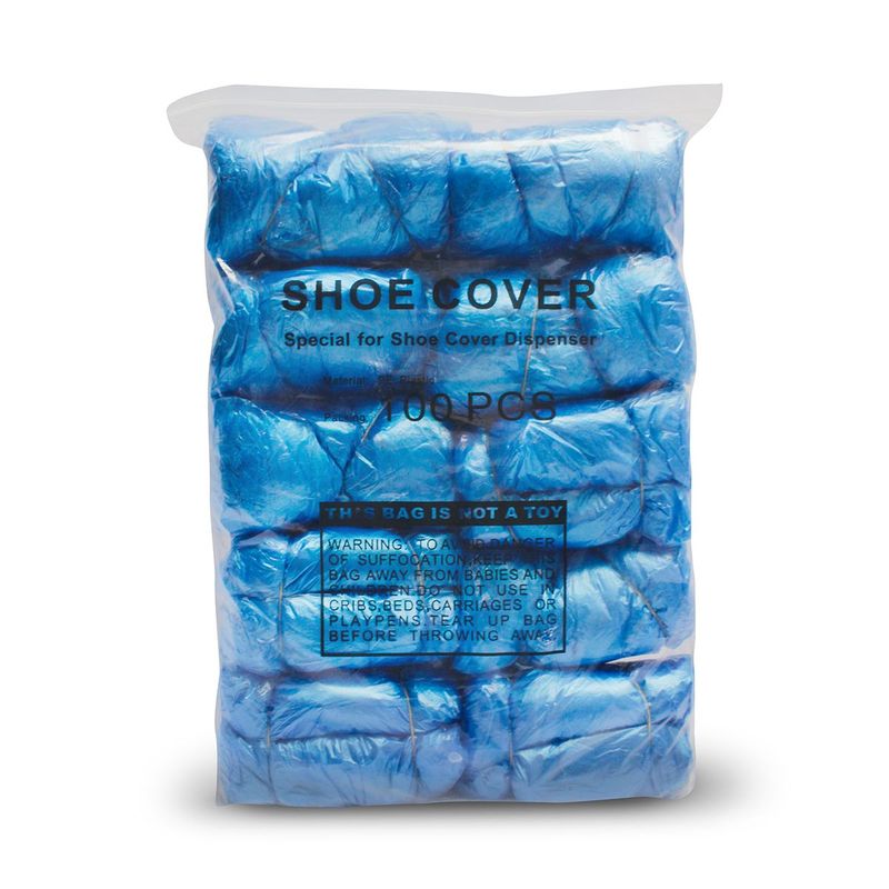 GENERICO - Cubre Zapatos Descartables x 100 Unidades Protector Zapatos..