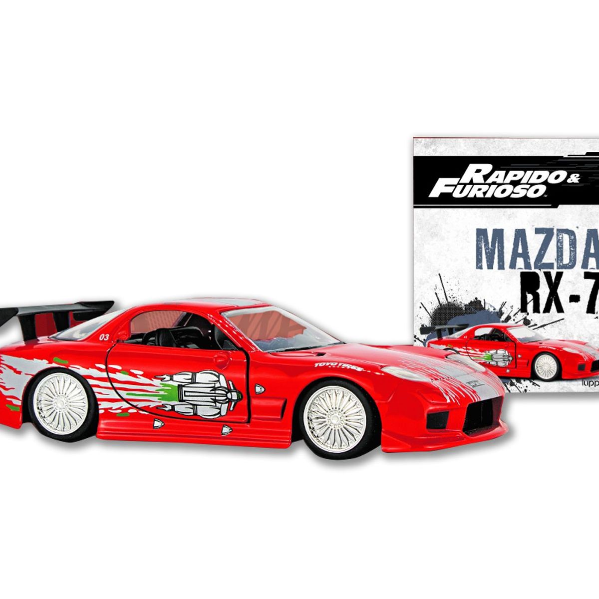 JADA TOYS - Autos Rápidos y Furiosos - Doms Mazda RX-7
