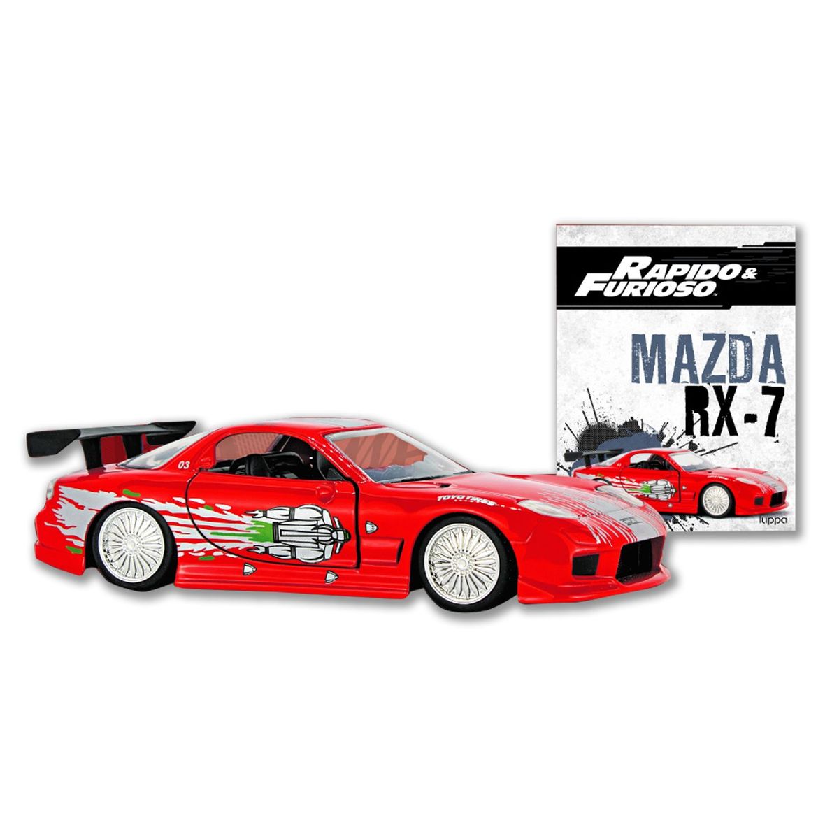 JADA TOYS - Autos Rápidos y Furiosos - Doms Mazda RX-7