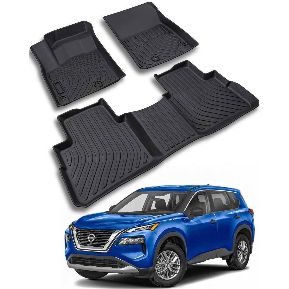 GENERICO - PISOS BANDEJA 3D NISSAN X-TRAIL  2021 2022 2023 2024