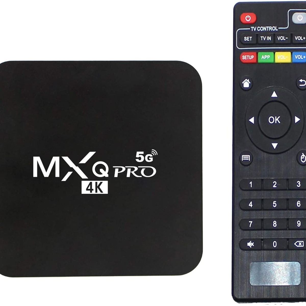 OEM - Smart TV BOX EL CLASICO MXQ PRO 5G 4K Android 5G Amplio WIFI QUAD CORE