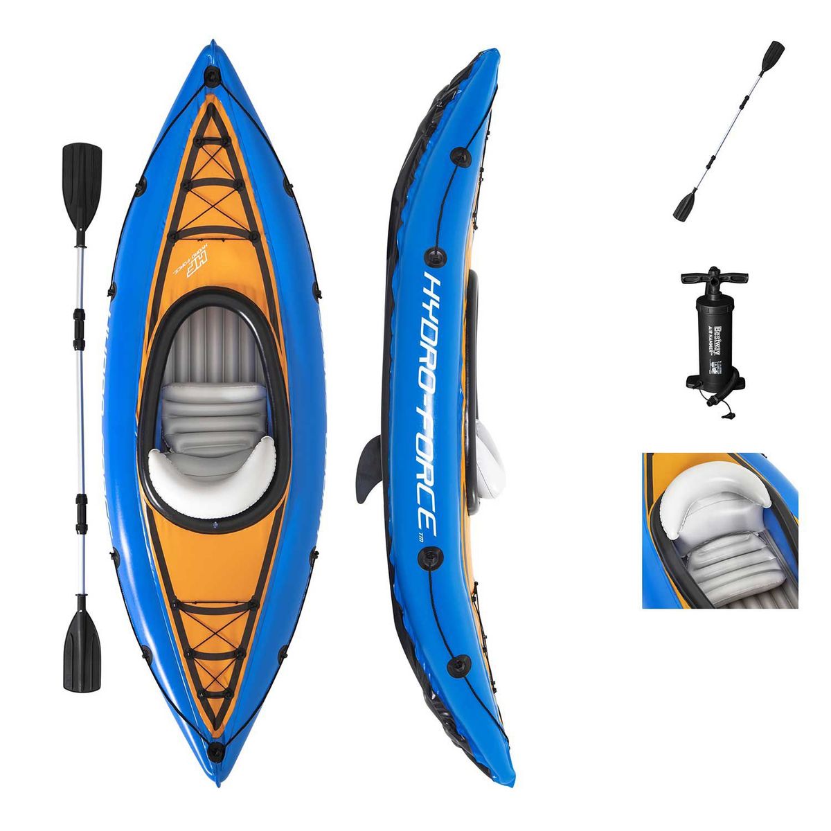 BESTWAY - Kayak Inflable Cove Champion - Bestway