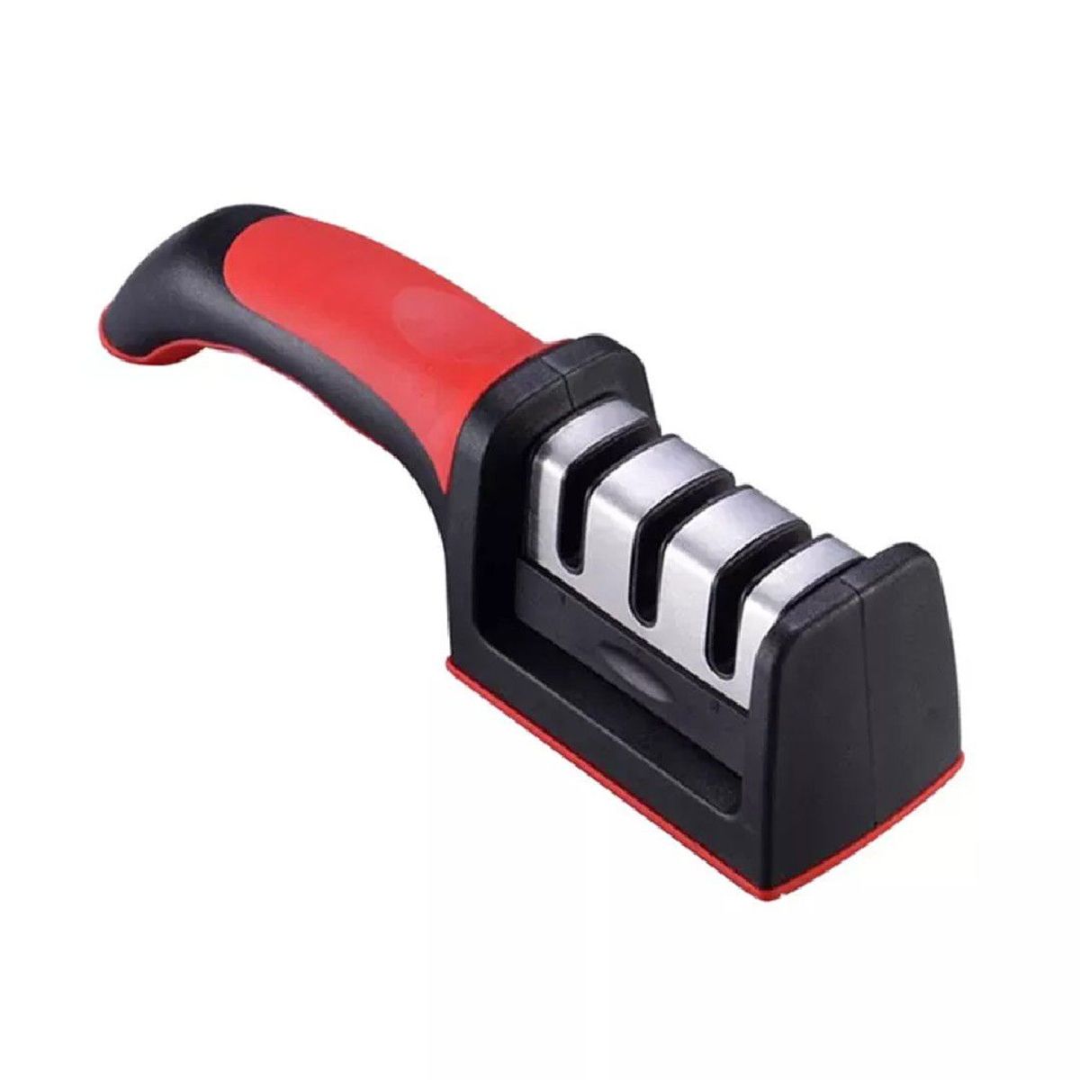 Afilador de Cuchillo con 3 Ranuras Pulidor de Cuchilla Antideslizante, marca GENERICO - Foto Principal