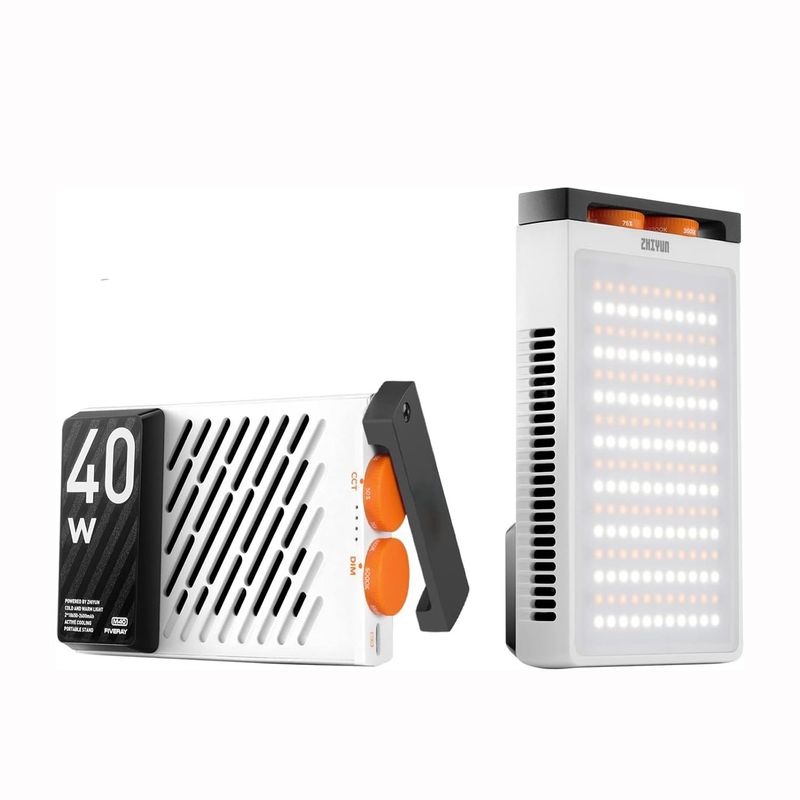 ZHIYUN - Luz LED Portátil Zhiyun FIVERAY M40 de 40W para Video y Fotografía