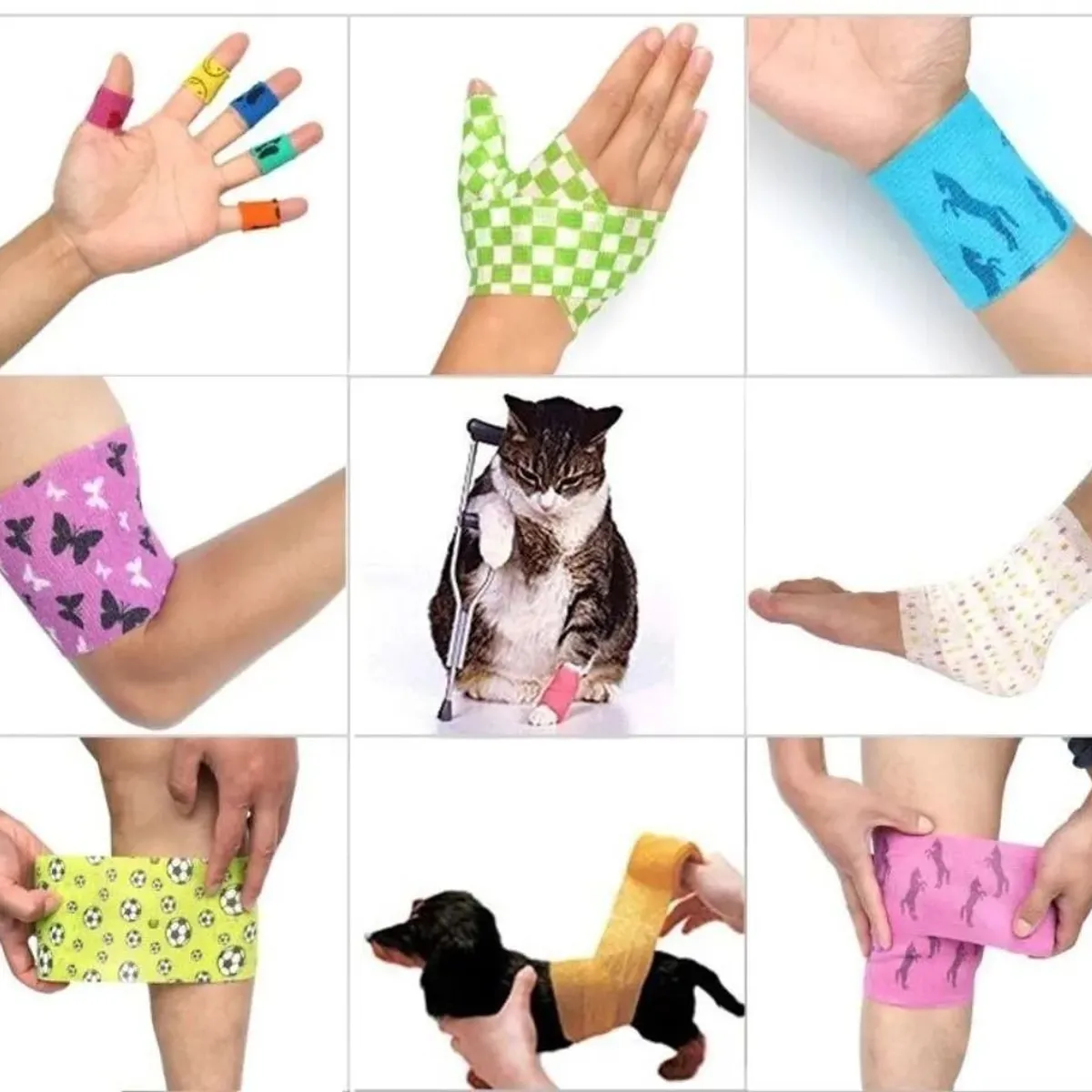 GENERICO - VENDA ELASTICA AUTOADHESIVA 10 CM