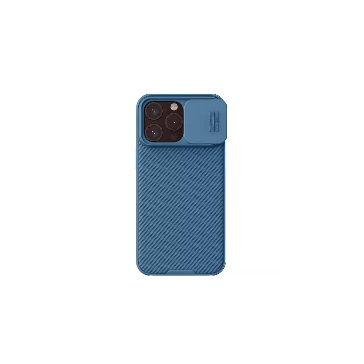 NILLKIN - Funda  Nillkin CamShield iPhone 15 Pro con Cubierta para Cámara -Azul