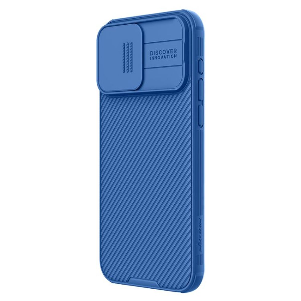 NILLKIN - Funda  Nillkin CamShield iPhone 15 Pro con Cubierta para Cámara -Azul