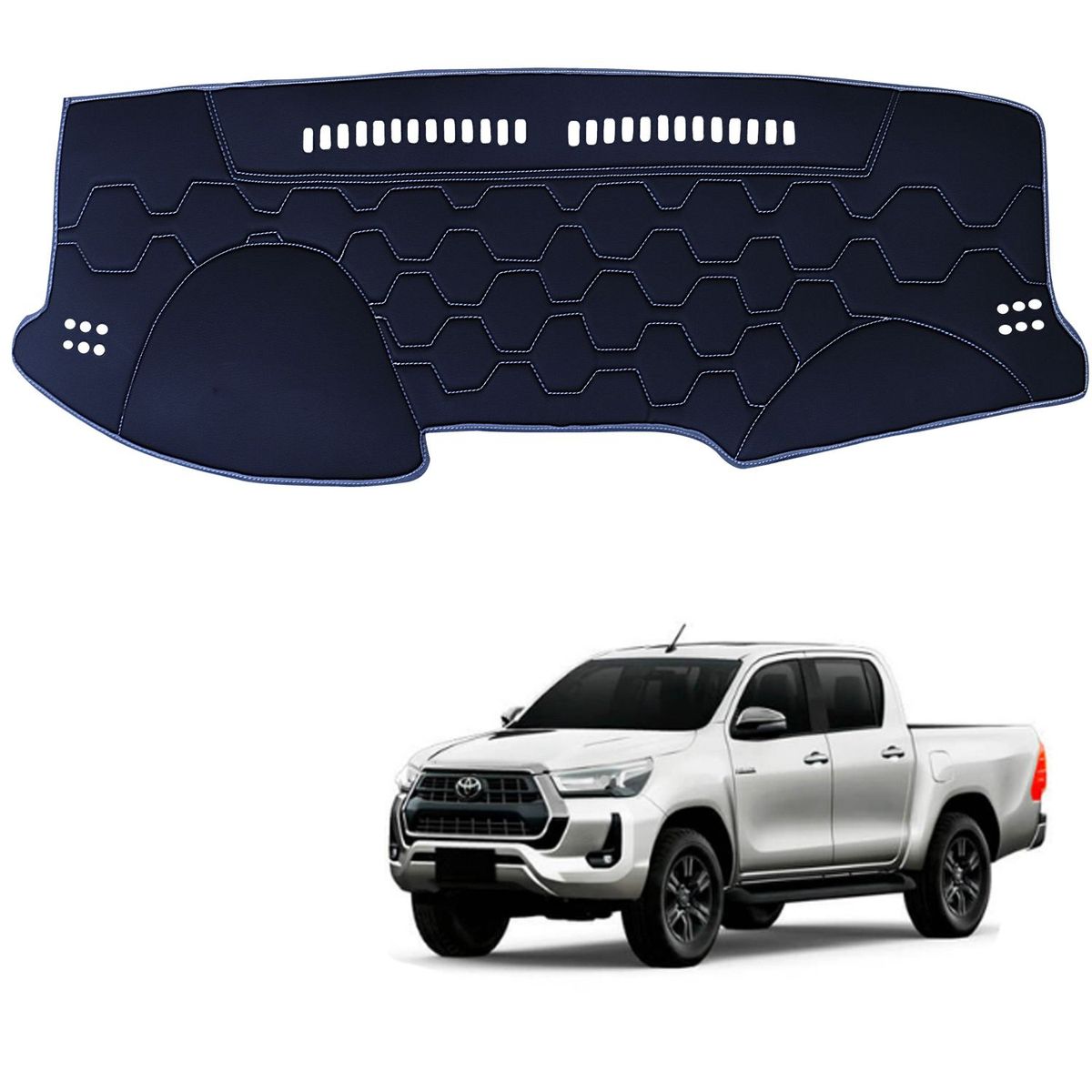 TECGO - PROTECTOR TABLERO TIPO TOYOTA VIGO 2016-2020 CON COCOS