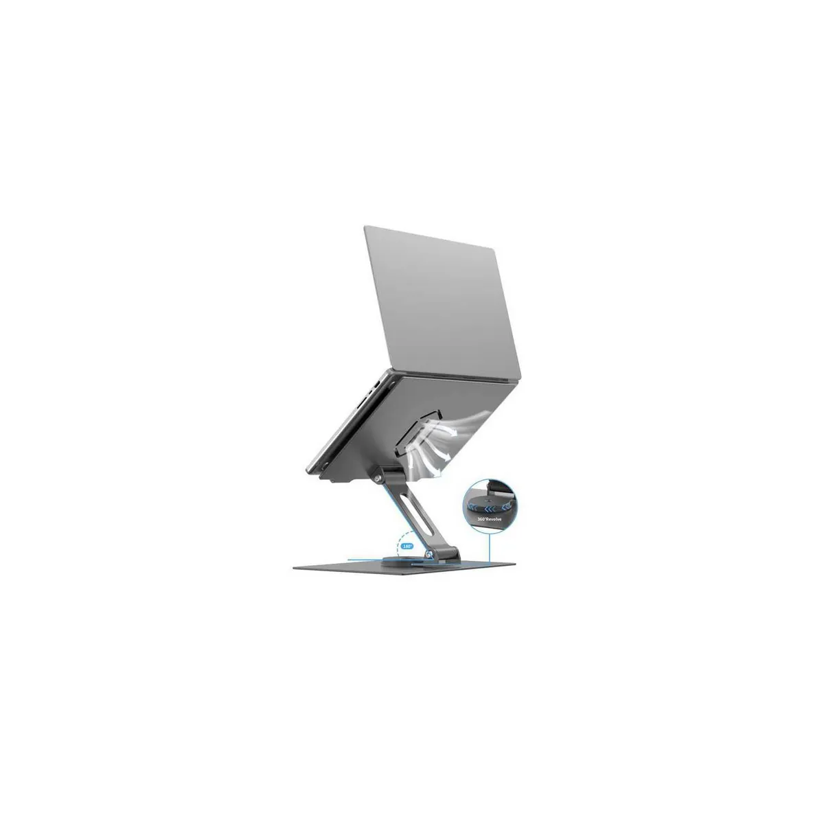 WIWU - SOPORTE DE LAPTOP S800 PLATA.