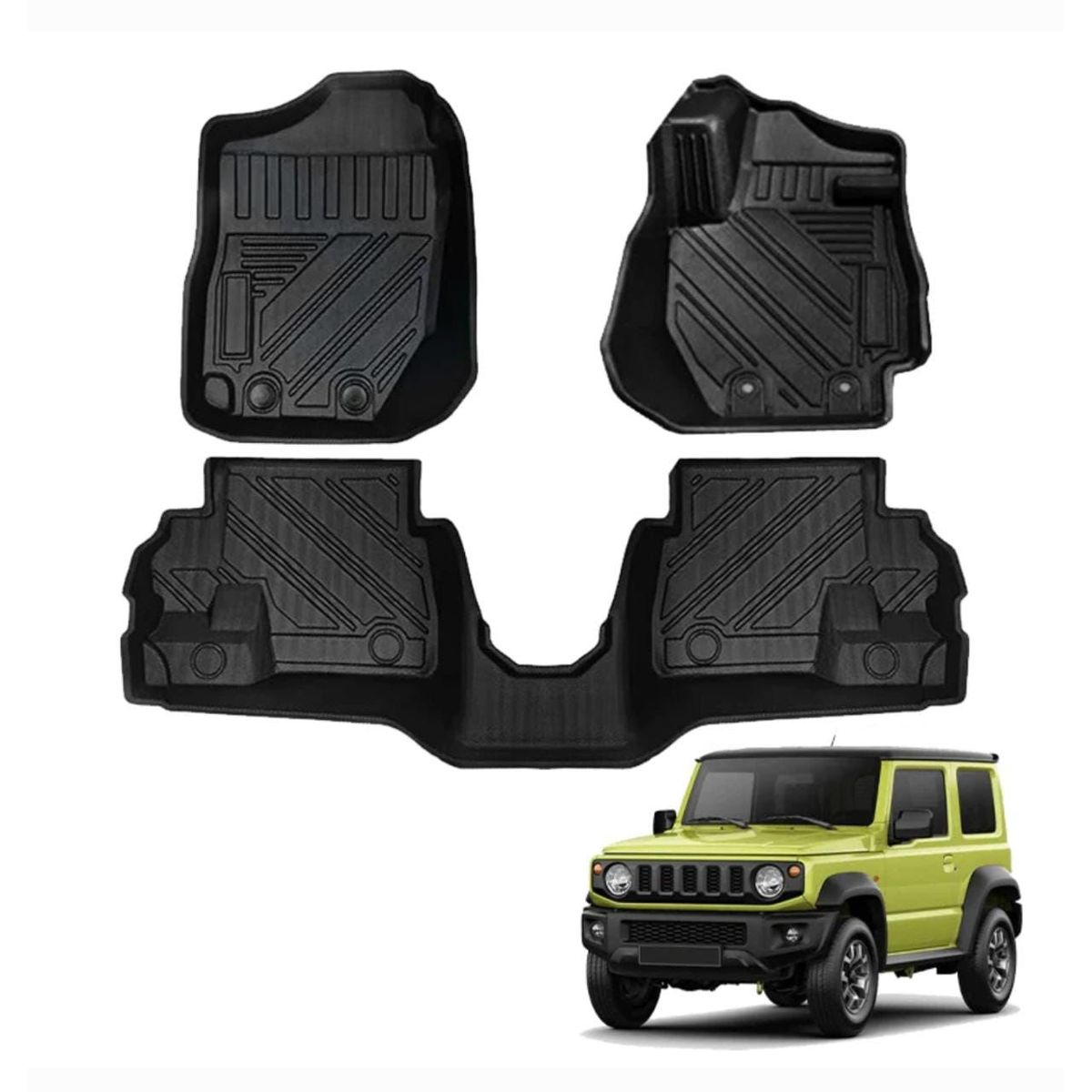 GENERICO - PISOS BANDEJA 3D SUZUKI JIMNY 2018 2020 2021 2022 2023