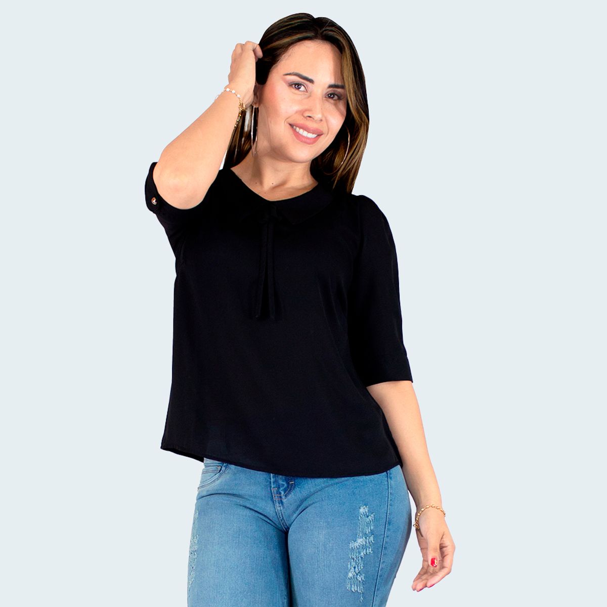 ZOHAR - Blusa Mujer Manga 34 Iris Zohar