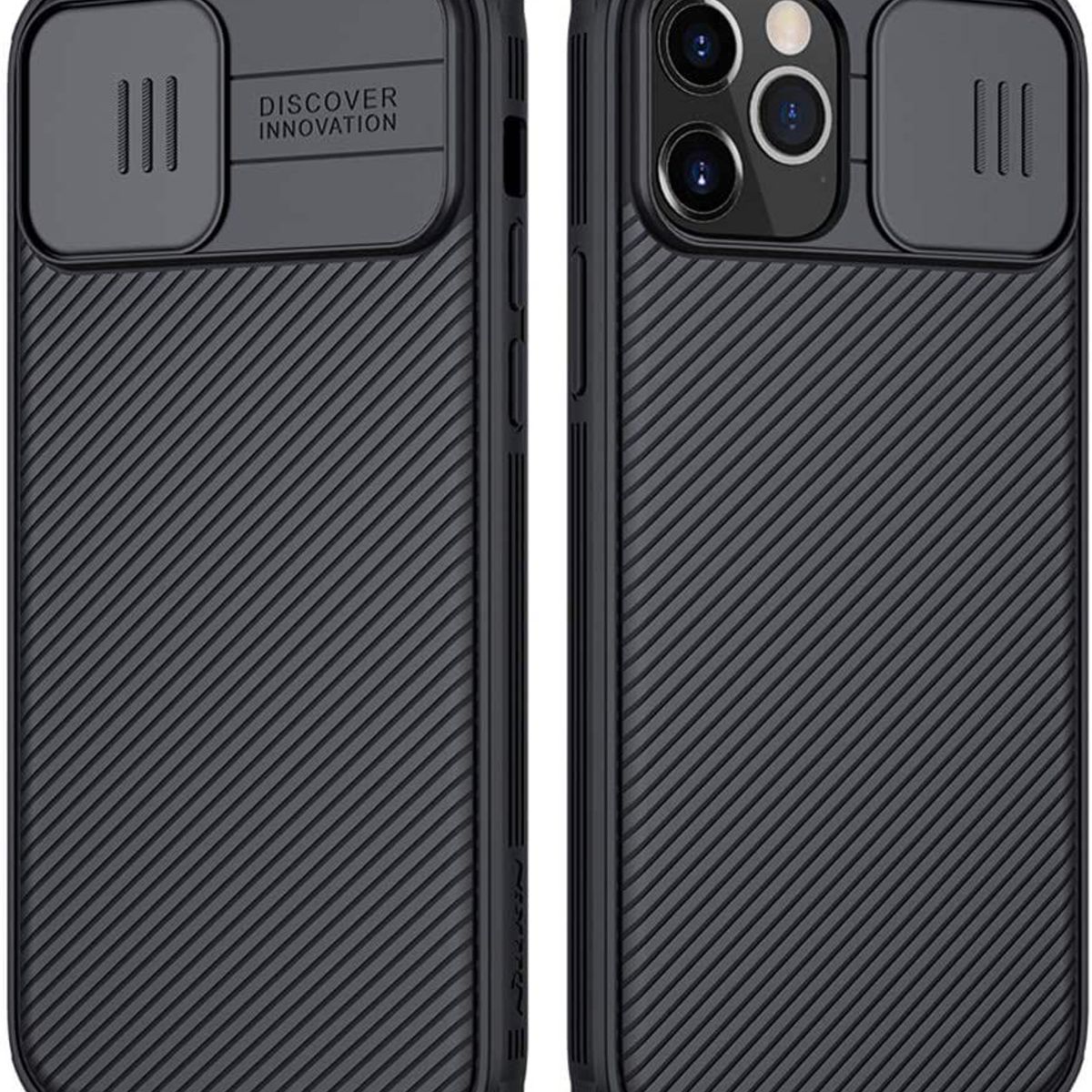 NILLKIN - Funda Nillkin CamShield Pro iPhone 15 Pro Max Cubierta Cámara - Negro