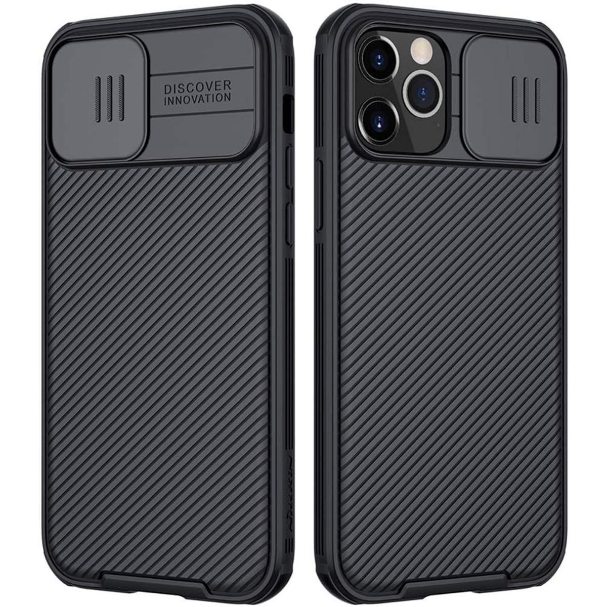 NILLKIN - Funda Nillkin CamShield Pro iPhone 15 Pro Max Cubierta Cámara - Negro