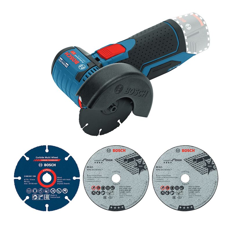 BOSCH - Esmeril Angular 3 12V 19500Rpm Baretool Bosch GWS 12V-76