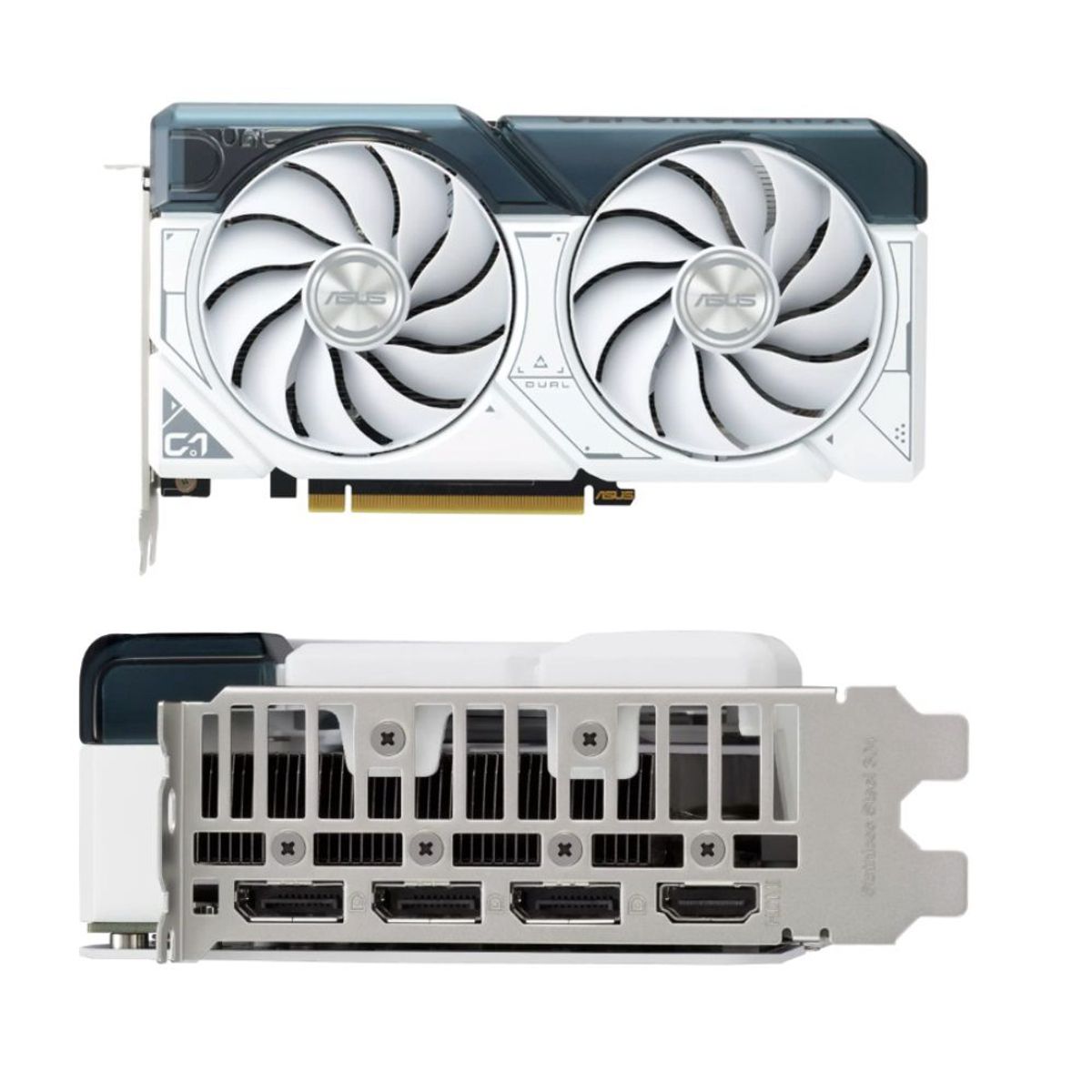 ASUS - Tarjeta de Video Asus NVIDIA GeForce RTX 4060 DUAL OC 8GB GDR6 Blanco